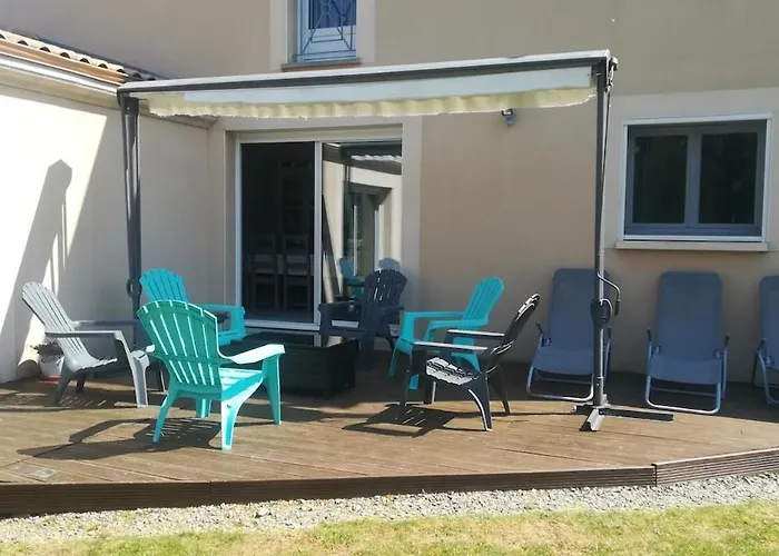Vakantiehuis Maison Toute Equipee, 8 Couchages, Piscine Hors-sol *